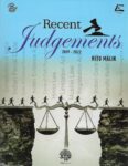 Recent Judgements by Ritu Malik [ShreeRam's]