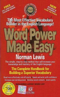 Word Power made Easy by Norman Lewis for English Vocabulary