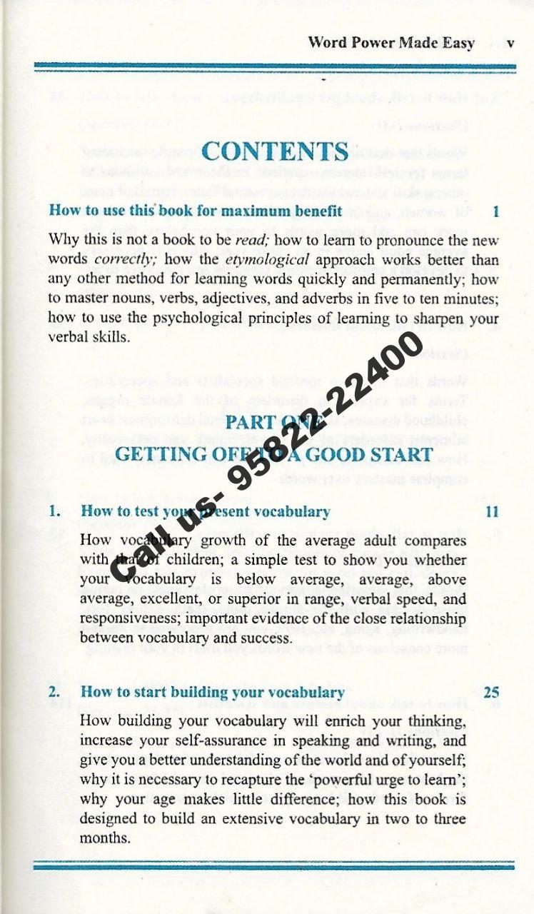 Word Power made Easy by Norman Lewis for English Vocabulary