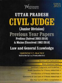 UP Civil Judge (JD) PYQ Prelims (SOLVED) Mains Unsolved [Law & GK] WhitesMann