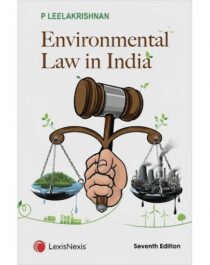 Book cover page of Environmental law in India 7th edition