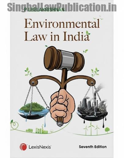 Environmental law in India Book cover page of Environmental law in India 7th edition