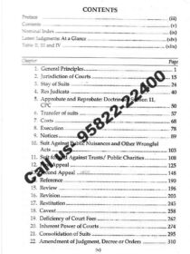 A to Z of [CPC] Civil Procedure Code, 1908 by Dr. PK Singh [WhitesMann’s]