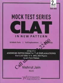 Mock Test Series for Common Law Admission Test [CLAT] by Vishrut Jain [WhitesMann] cover page
