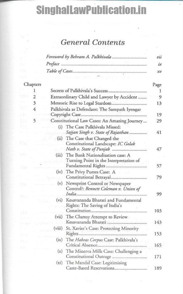 Nani Palkhiwala The Courtroom Genius [LexisNexis] - Image 2