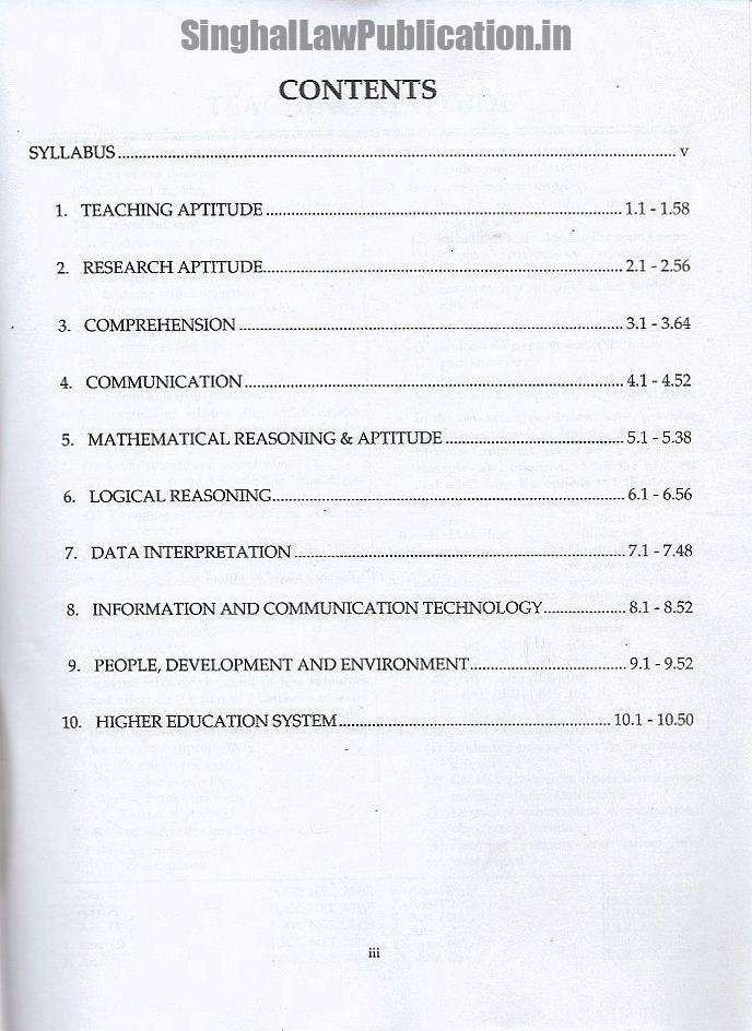 Singhal's NTA UGC- NET, SET, JRF Examination General Paper-1 (Compulsory) Previous Years Solved Papers1 Singhal's NTA UGC- NET, SET, JRF Exam Solved PYQ General Paper-1 - Image 2