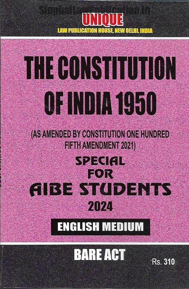 IMG_1104 Unique's Set of 20 Bare Acts for AIBE (English Edition) Without Notes 2023 - Image 21