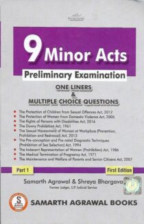 9 Minor Acts for Prelims Exam by Samarth Agrawal Part-1 (Pariksha Manthan)