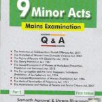 9 Minor Acts for Mains Exam by Samarth Agrawal Part-2 (Pariksha Manthan)