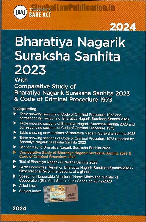 IMG_1721 TaxMann’s (3 NEW Bharatiya Sanhita,2023 Bare Act) New Criminal Major Law - Image 3