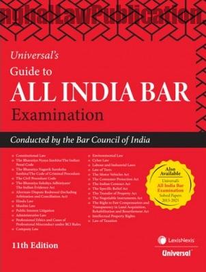 9789349015227-Guide-to-All-India-Bar-Examination Universal’s Guide to All India Bar Examination - Image 1