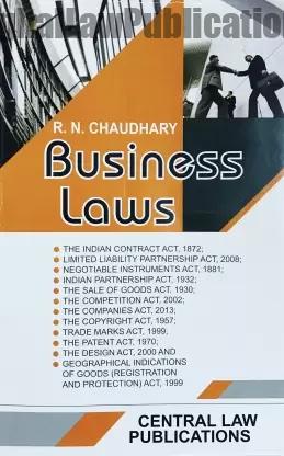 9789386456021a Business Law by R N Chaudhary Edition: 1st Edition, 2017 - Image 1