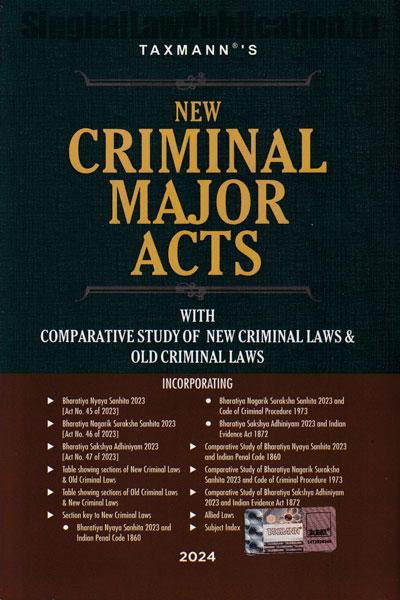 taxmann-new-criminal-major-acts TaxMann’s New Criminal Major Acts | POCKET | HARDBOUND - Image 1