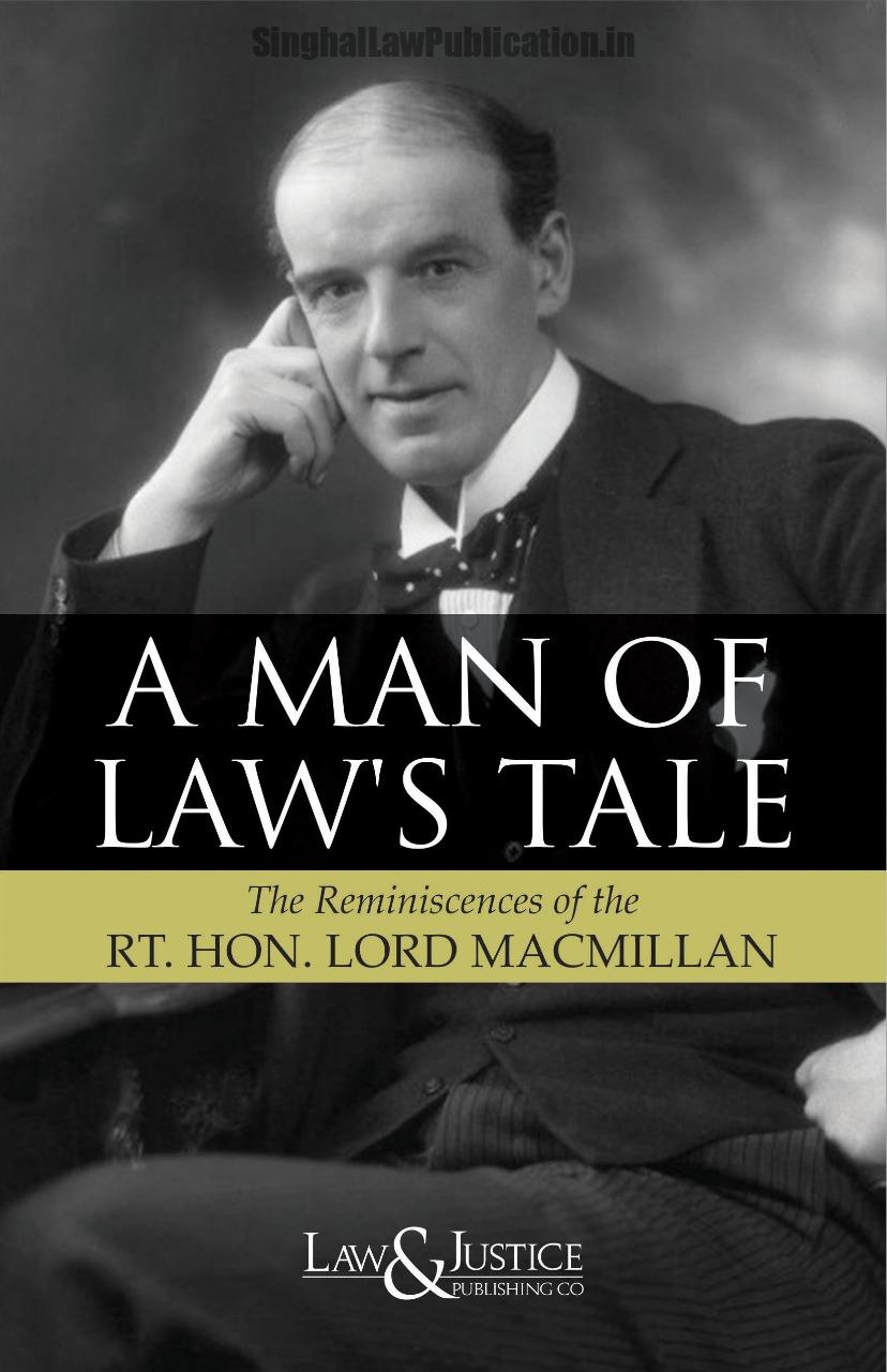 167 A Man of Law's Tale (The Reminiscences of the Rt. Hon. Lord Macmillan) (Indian Economy Reprint) - Image 1