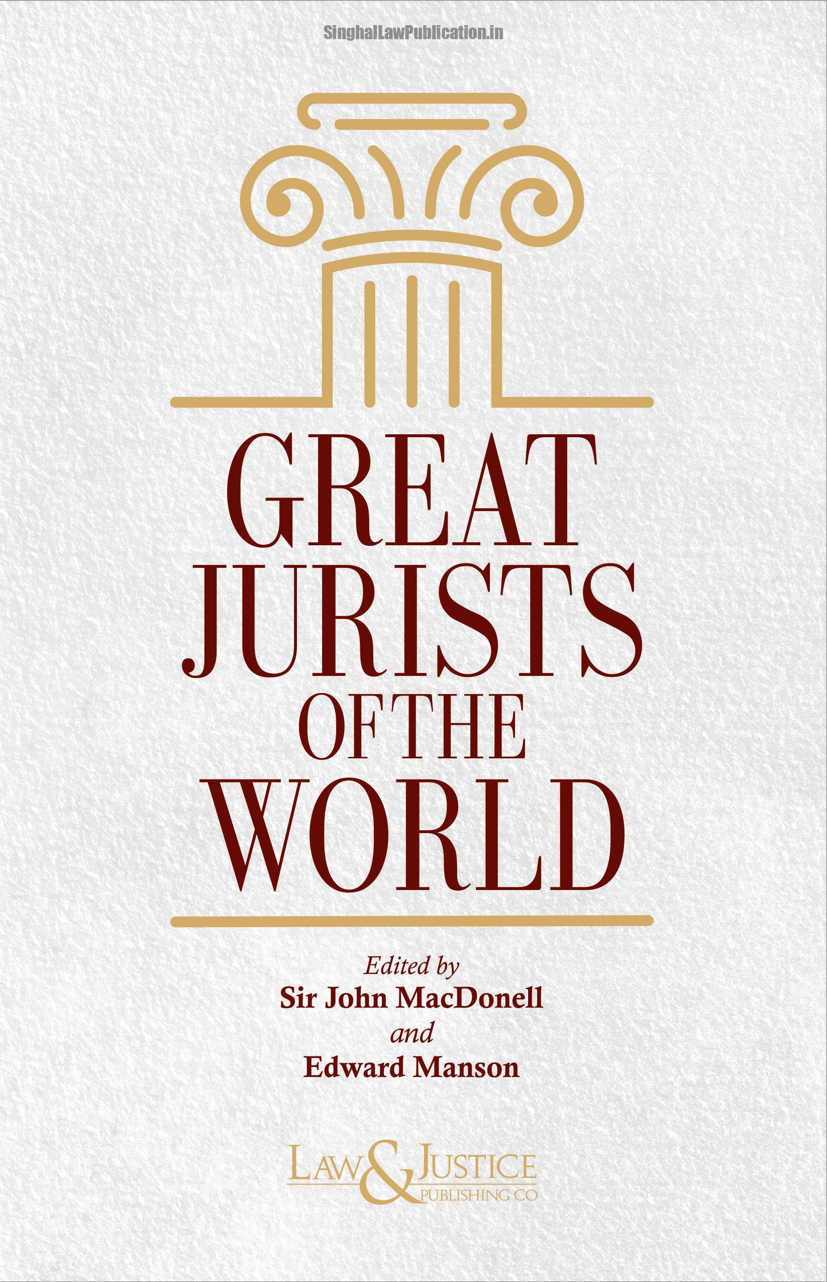 364 Great Jurists of the World (Indian Economy Reprint) - Image 1