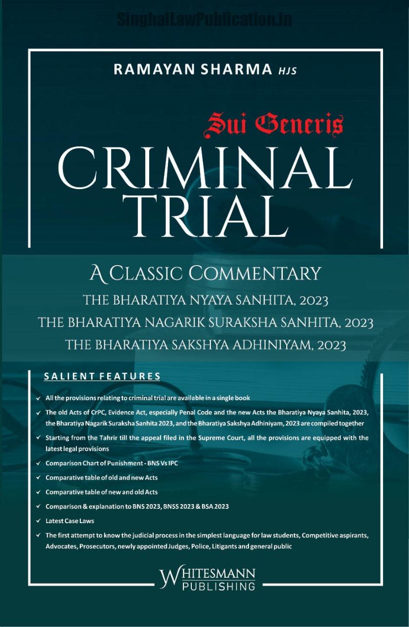 WhatsApp-Image-2024-08-28-at-4.07.36-PM Whitesmann's Criminal Trail Classic Commentary on Bhartaiya Nyaya Sanhita 2023, The Bharatiya Nagarik Suraksha Sanhita 2023 & The Bharatia Sakshya Adhiniyam 2023 - Image 1